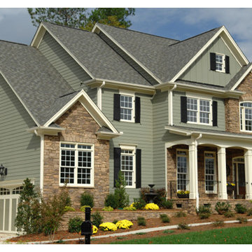 New vinyl siding