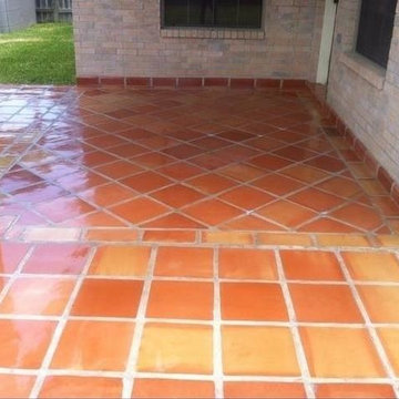 Traditional Saltillo Terra Cotta Floor Tile