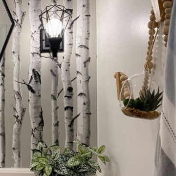 Calm Guest Bathroom: Affordable fix in a rental Home