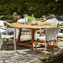 Sika Design Madeleine Bistro Arm Chair & George Round Teak Table - Products