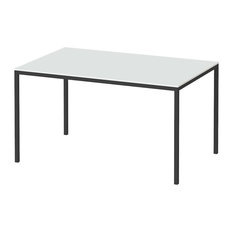 Melamine Dining Tables Houzz Tvilum Family Rectangular Dining Table White Tables