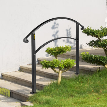 Stair handrails