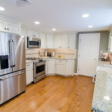 white kitchen cabinets