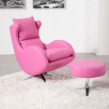 Lenny Modern Lounge Accent Chair by Famaliving California