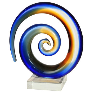 MystificationHandcrafted Art Glass Sculpture