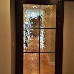 Western Walnut Sliding Barn Door - Interior Doors