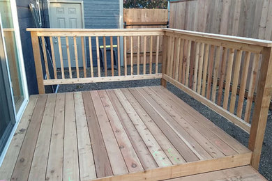 Inspiration for a deck remodel in Portland