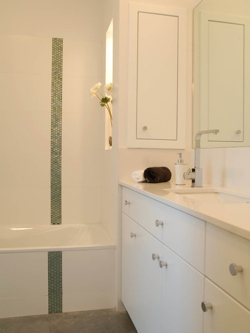 Mosaic Tile Accent Band Houzz