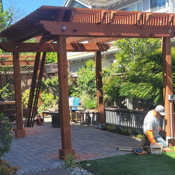 Backyard Pergola Shade Structures