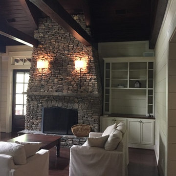 Fire Damaged Lake Home Restoration