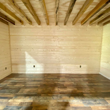 Man Room and Bathroom Shop Build