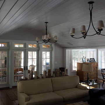 Pound Ridge Transitional Farmhouse