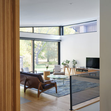 Open-Concept Living Room | Custom Home Oakville