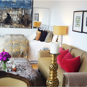 New York City Studio Living Room