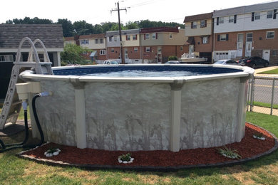 Basic 15' Round above ground pool in Philadelphia, PA