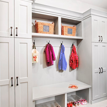 Paintgrade wood | Modesto Mission door | Dolphin Grey finish