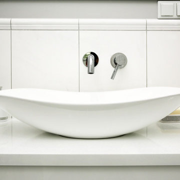 White Artic Vanity Top