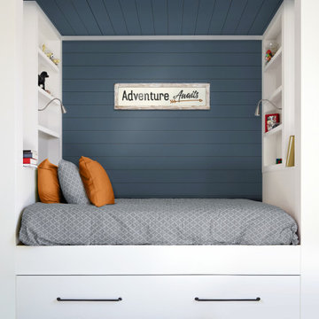 Timeless Shiplap - Cavalry Blue
