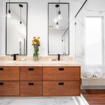 Timeless Teak Master Bathroom