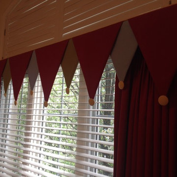 Draperies for children's rooms