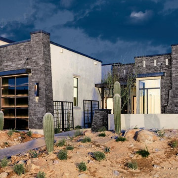 Modern Pro-Ledge Home - Coronado Manufactured Stone