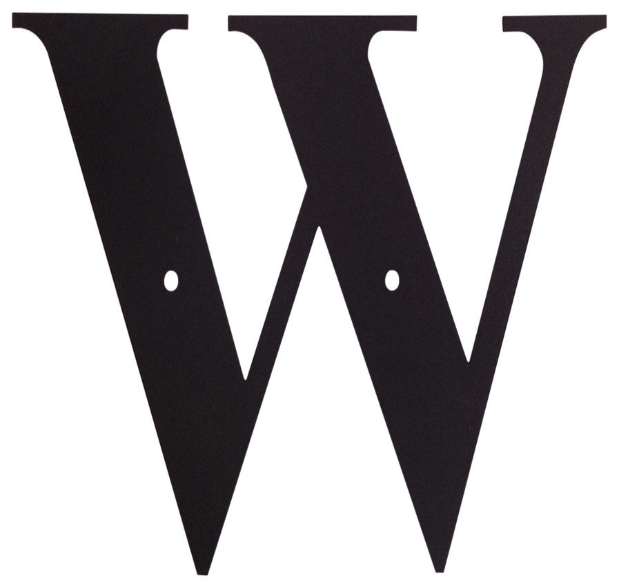 Decorative Letter, Large - Contemporary - Wall Letters - by Village ...