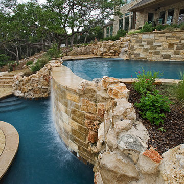 Cordillera Ranch Vanishing Edge Pool/Spa/Outdoor Living/Landscape