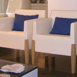 Kubric Outdoor Armchair by Serralunga - Outdoor Lounge Chairs