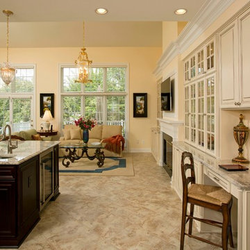 A French Country Kitchen Design in McLean, Virginia