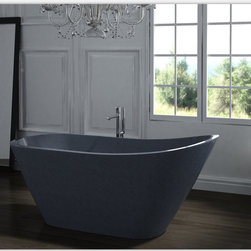 designer stone bathroom ware from the pietra bianca collection - Bathtubs