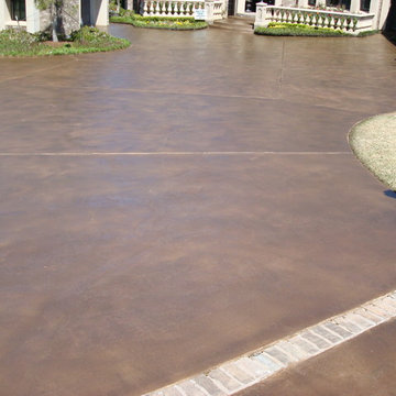 Concrete Staining - Exterior