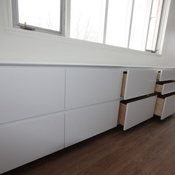 Modern office credenza