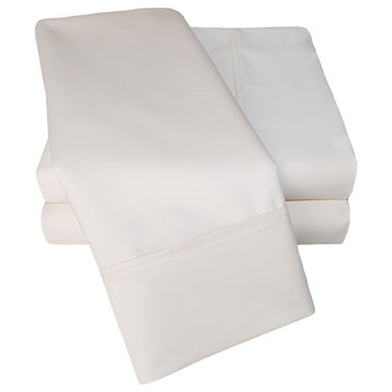 Wrinkle-Resistant 1000 Thread Count Sheet Set - Queen, Ivory