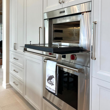 Serene Carmel Valley kitchen, designed for family living