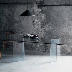 Glas Italia - Glas Italia Lindos Alto Dining Table - Dining Tables