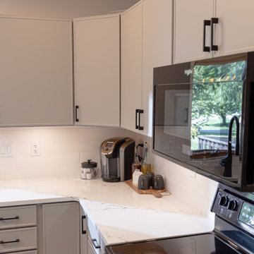 Kitchen Remodel Featuring the Timeless Kitchen Solvers Classic Collection