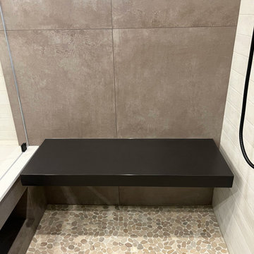 Dekton Sirius Floating Shower Benches