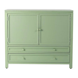 42 in. Wood Craft Space Storage Cabinet in Rhododendron Leaf - Storage Cabinets