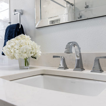 Craftsman Home Bathroom Countertop Restoration