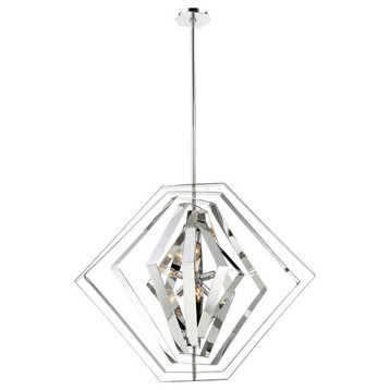 6-Light Transitional Chandelier by Eurofase