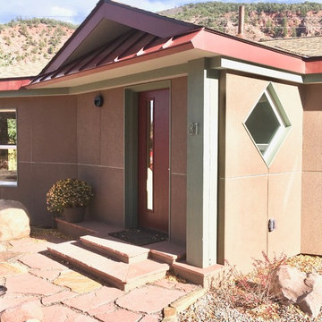 Uniquely Detailed Front Entry Area