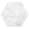 NOVICA Hexagon In White And Marble Cheese Board