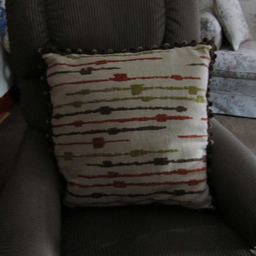 Pillows, cushions, etc.