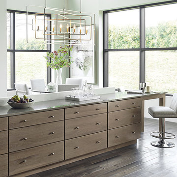Omega Cabinetry: Maple Kitchen Island