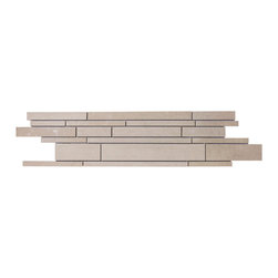Marble Strips Grey - Mosaic Tile