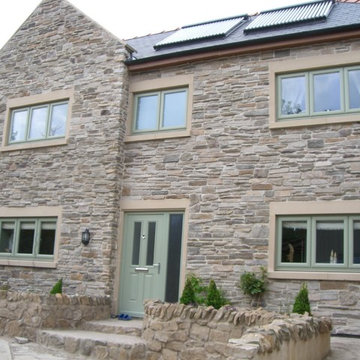 Mixed Stone Cladding