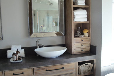 Inspiration for a contemporary home design remodel in San Diego