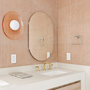 mid-century meets transitional home in Glendale, CA