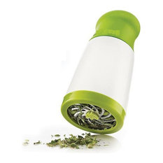 Herb Chopper With Stainless Steel Blades EZ Twist Herb Cutter or Herb Mill