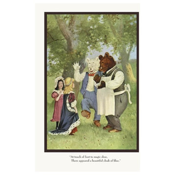 "Teddy Roosevelt's Bears: The Cloak" Digital Paper Print by R.K. Culver, 14"x20"